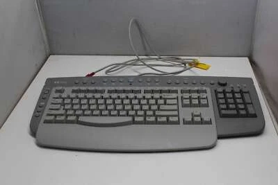 Hewlett-Packard SK-2506 PS/2 5183-9980 Media Computer Keyboard with Volume Knob - Image 1 of 4