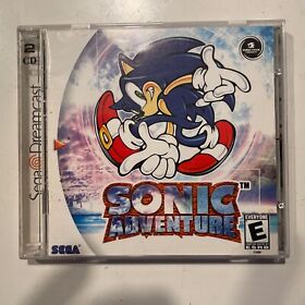 Sonic Adventure  Dreamcast, 1999 Complete CIB w/ Manual, 2 Disc Limited Edition