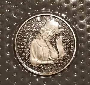 GERMANY 5 MARK PROOF CUNI COIN 1980 VOGELWEIDE PROOF SEALED MINT BLISTER - Picture 1 of 1