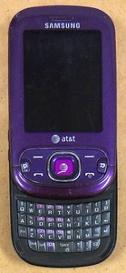 Samsung Strive SGH-A687 - Purple and Gray ( AT&T ) Slider Phone -Very Rare Color - Picture 1 of 2