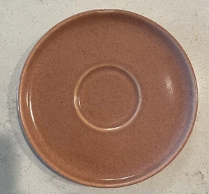 Russel Wright American Modern Steubenville Saucer for Cup Coral Pink Salmon MCM - Picture 1 of 3