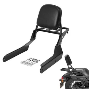 New Backrest Sissy Bar Luggage Rack Motor Durable For Honda Shadow 750 10-2015 - Foto 1 di 9