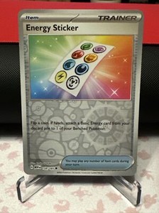Energy Sticker 159/165 Reverse Holo Pokémon SV: Scarlet and Violet 151 NM