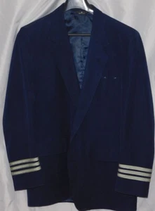 Vintage American Eagle Airways Pilot Airlines Uniform Blazer Coat 42L - Picture 1 of 8