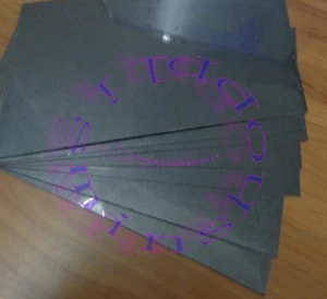 New 1pcs Graphite Anode Sheet Carbon Plate for Hull Cell 3mm x 70mm x 60mm - Afbeelding 1 van 1