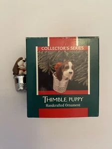 Hallmark Ornament 1989 Fingerhut Welpenfinale in Fingerhut Serie HH1 - Bild 1 von 6