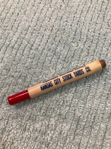 Vintage Bullet Pencil:  Kansas City Stock Yards Co. - Kansas City, MO - Picture 1 of 5