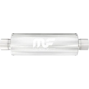 MagnaFlow Performance Exhaust Muffler 12619: 3" Inlet/Outlet, 6x6x14" - Picture 1 of 9