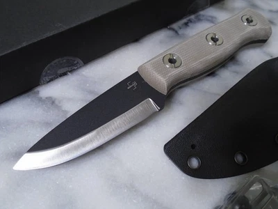 Faca de lâmina fixa Boker Plus VIGTIG 2.0 Full Tang 1095 Micarta Bushcraft 02BO116 - Imagem 1 de 4