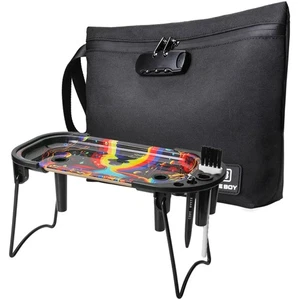 High-Quality Yellow & Black Smell Proof Bag 11.8"x8.6" - Ideal Gift for Friends - Picture 1 of 8