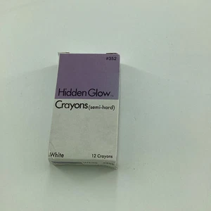 352 WHITE HIDDEN GLOW CRAYON | Dozen - Picture 1 of 1