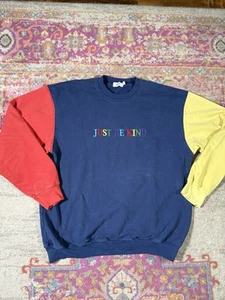 Mayfair Just Be Kind Crewneck Sweater Pullover Multicolor One Size - Picture 1 of 5