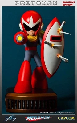 FIRST 4 FIGURES Mega Man 3 Proto man EXCLUSIVE Edition Collectible Statue Figure - Image 1 of 4