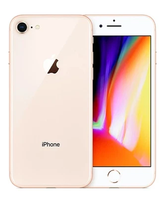 Apple iPhone 8 64GB Unlocked Smart Phone Gold - UK Model - VERY GOOD A - Image 1 of 4