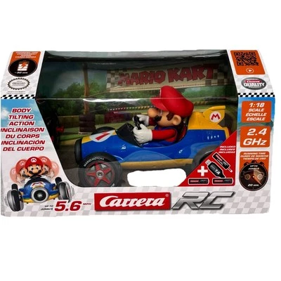Carrera RC 2.4GHz Mario Kart Mach 8 Remote Control Car 5.6 MPH Mario Nintendo   - Image 1 of 4