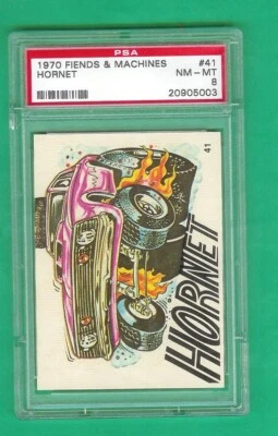 Fiends Machines #41 Hornet PSA 8 - Image 1 of 3