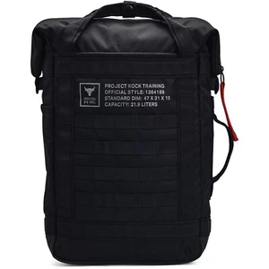 Under Armour Project Rock Box Duffle Backpack Black #1364189 - Picture 1 of 8