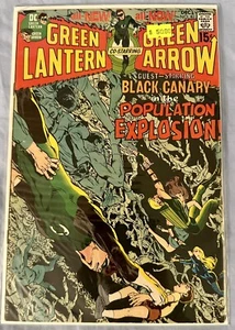 Green Lantern Green Arrow #81 Comic 1970 - DC Comics - Black Canary - Imagen 1 de 9