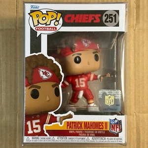 Funko Pop! Patrick Mahomes II #251 Kansas City Chiefs, Football NFL NM - Picture 1 of 7