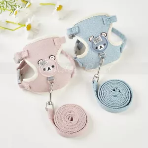Verstellbares Haustier Kontrollgeschirr Halsband Hund Welpe Katze Haustier Sicherheitsgurt Gurt Weste - Bild 1 von 14