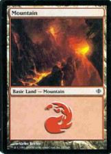Mountain 243 Shards of Alara Light Play LP MTG Magic DNA GAMES