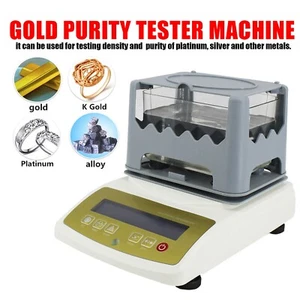 Precious metal Densimeter density Digital Electronic Gold Purity Tester Machin7w - Picture 1 of 8
