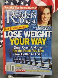 Reader's Digest Magazine Januar 2003 Sandra Bullock KOSTENLOSER VERSAND!!! - Bild 1 von 2
