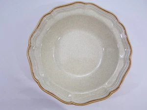 Vintage Mikasa Garden Club Serving Bowl EC400 Japan Gold Scallop Edge 9.5" b23 - Picture 1 of 5