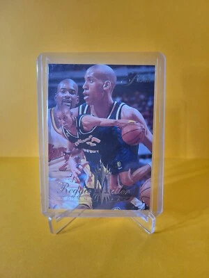 1994-95 Flair Basketball #62 Reggie Miller Indiana Pacers HOF  - Image 1 of 3
