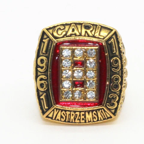 Ring of 1961/1983 CARL YASTRZEM #8 World series championship Rings All size 7-14 Cover