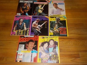 Bruce Springsteen Magazine Lot Backstreets magazine - Picture 1 of 1