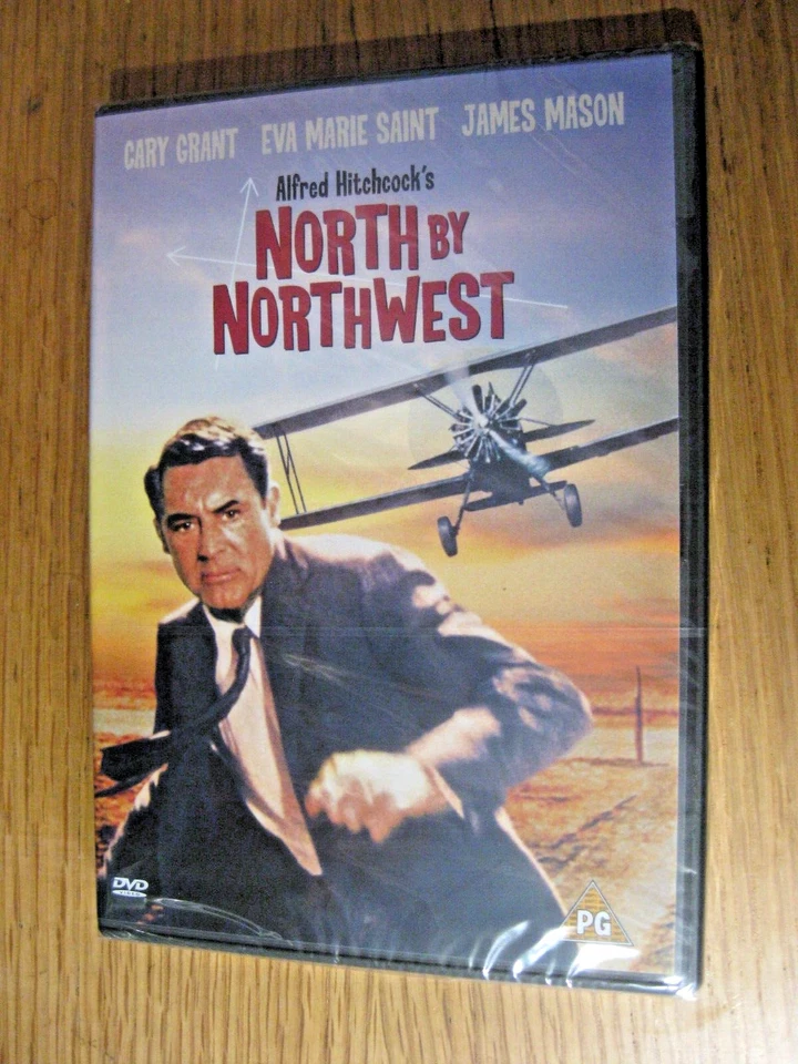 NORTH BY NORTHWEST- Cary Grant, James Mason -ALFRED HITCHCOCK-BRAND NEW & SEALED - Image 1 of 1
