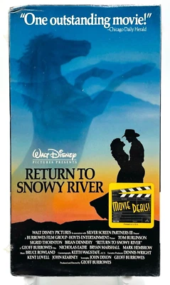 Return to Snowy River Movie Film VHS 1997 Family Videocassette Walt Disney - Image 1 of 4