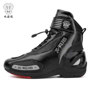 Motorcycle Shoes Men's Adventure Riding Shoes Waterproof Motorcyclist Shoes - Picture 1 of 26