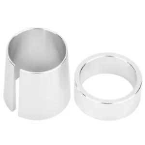 ・1in Tapered Drive Clutch Shaft Adapter Connector Silver Aluminum - Foto 1 di 8