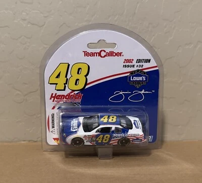 2002 Jimmie Johnson Lowes Power of Pride Rookie Year car 1:64 Team Caliber - Image 1 of 2