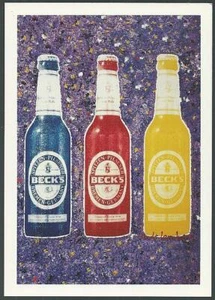 Unused Andreas Lemberg Beck's Beer Postcard The Best of What Germans do Best - Picture 1 of 2