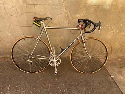 bici da cosa Ganna color argento con doppio freno a tampone, sella gel  - Immagine 1 di 4