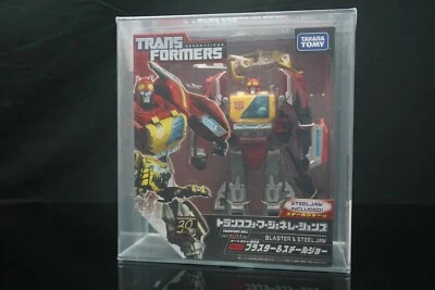 Transformers TG-17 Blaster & Steeljaw [AFA 85+] -- Takara Generations Japan - Image 1 of 4
