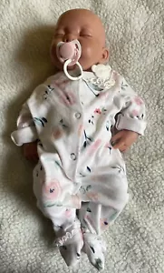 Muñeca bebé Antonio Juan 42 cm cuerpo suave para dormir - Imagen 1 de 7