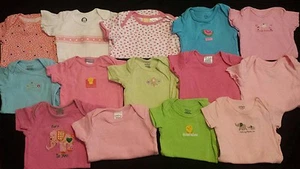 Baby Girl Size 0-3 Months Lot *Bodysuits* - Picture 1 of 5