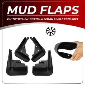 For TOYOTA for COROLLA SEDAN LE/XLE 20-23 4PCS Mud Flaps Splash Guards Mudguards - Bild 1 von 9