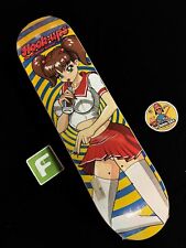 RARE VINTAGE 2000s OG Drinking Sakura Hook Ups Skateboard Deck Jeremy Klein