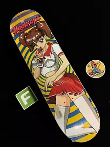 RARE VINTAGE 2000s OG Drinking Sakura Hook Ups Skateboard Deck Jeremy Klein - Picture 1 of 5