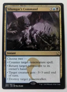Silumgar's Command, Dragons of Tarkir, Magic the Gathering, MTG - Picture 1 of 2