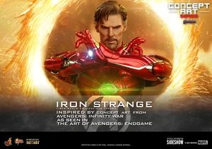 PERSONAGGIO IRON STRANGE HOT TOYS (AVENGERS ENDGAME) MMS606D41 SIGILLATO MERAVIGLIA NUOVO - Foto 1 di 5