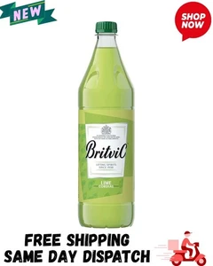 Britvic Lime Cordial 1 Litre - Refreshing Drink Mixer | UK Fast Free Shipping - Picture 1 of 3