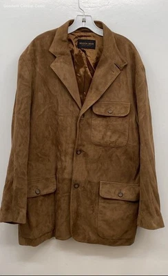 Chaqueta de gamuza marrón Golden Bear San Francisco para hombre - talla medida Foto 1 de 4