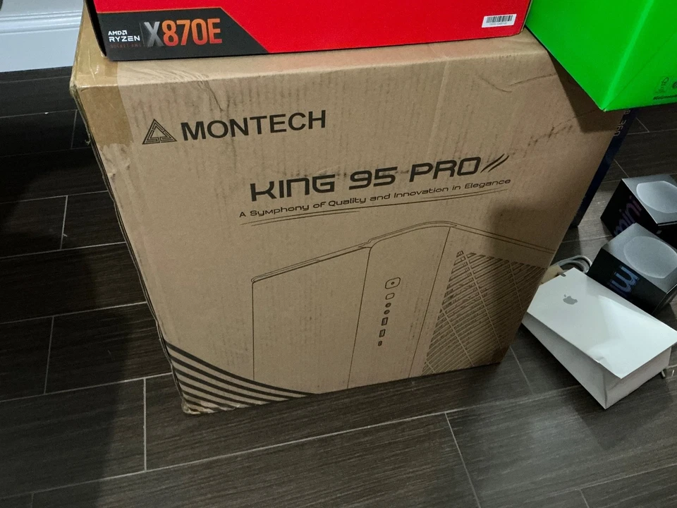 BRAND NEW MONTECH KING 95 PRO Dual-Chamber ATX Mid-Tower PC Gaming Case - Image 1 of 1