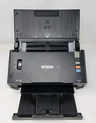 Epson WorkForce DS-510 J341A Duplex Color Document Scanner 4914 Scan Count - Image 1 of 2